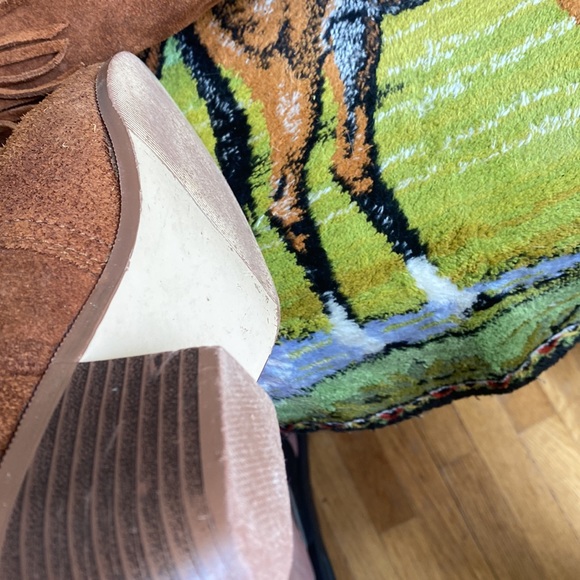 Genuine Leather Fringe Boots by Leather Craft - Picture 9 of 10